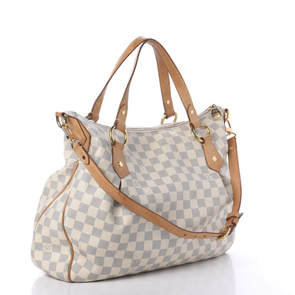 Louis Vuitton Damier Azur Evora MM 4 of 13