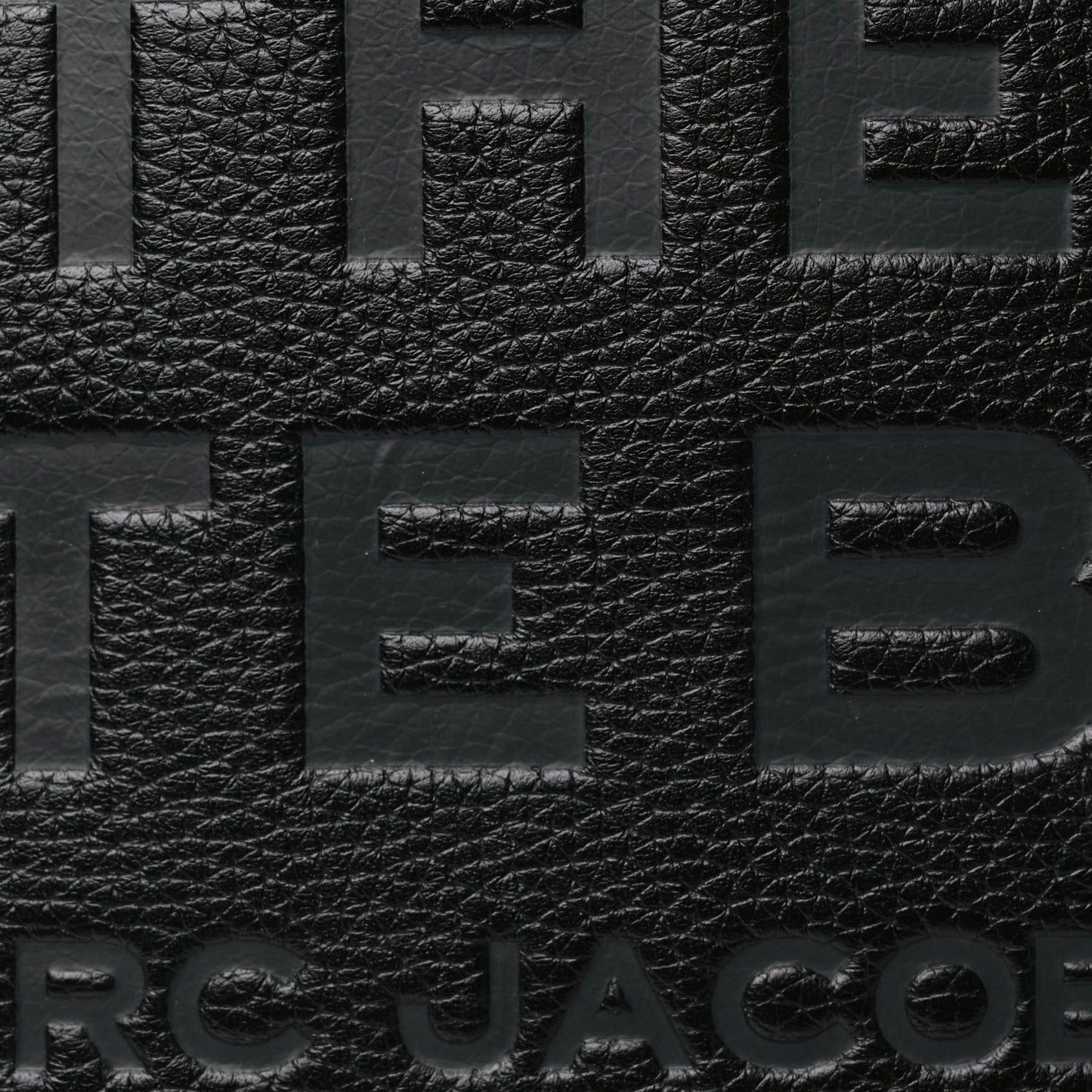 Grained Calfskin Medium The Tote Bag Black