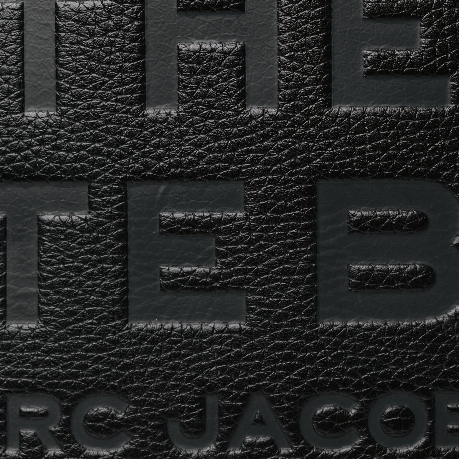 Marc Jacobs Grained Calfskin Medium The Tote Bag Black 6 of 8