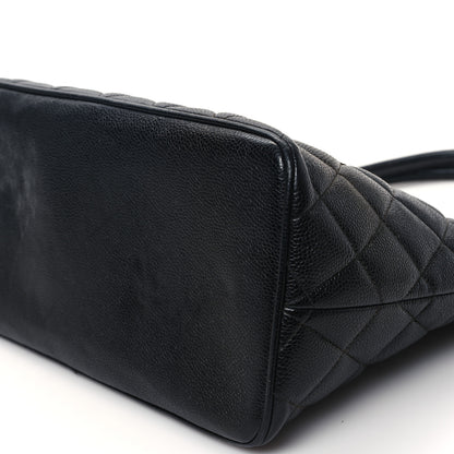 Chanel Caviar Quilted Medallion Tote Black 10 of 10
