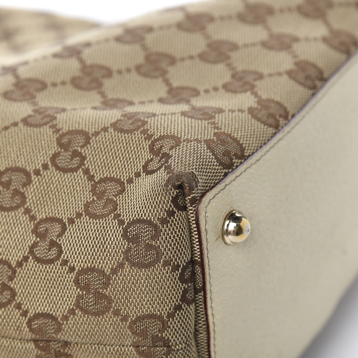 Gucci Monogram Small Eclipse Tote Off White 11 of 14