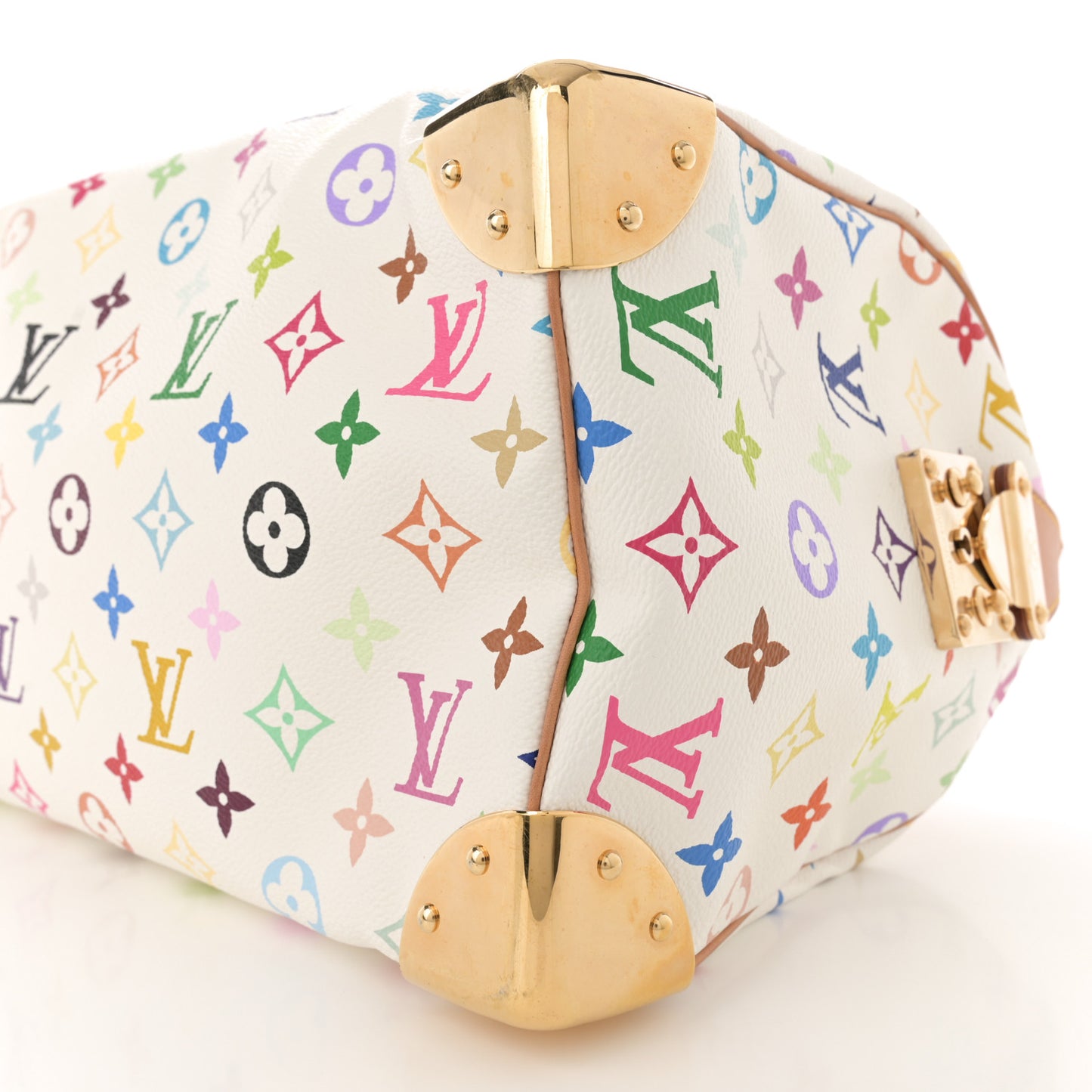 Monogram Multicolor Speedy 30 White