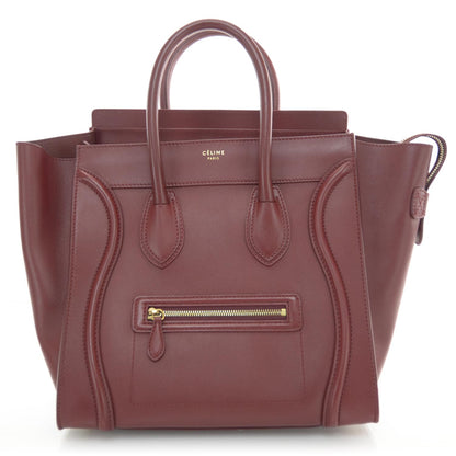 Celine Smooth Calfskin Mini Luggage Bag Red 1 of 7