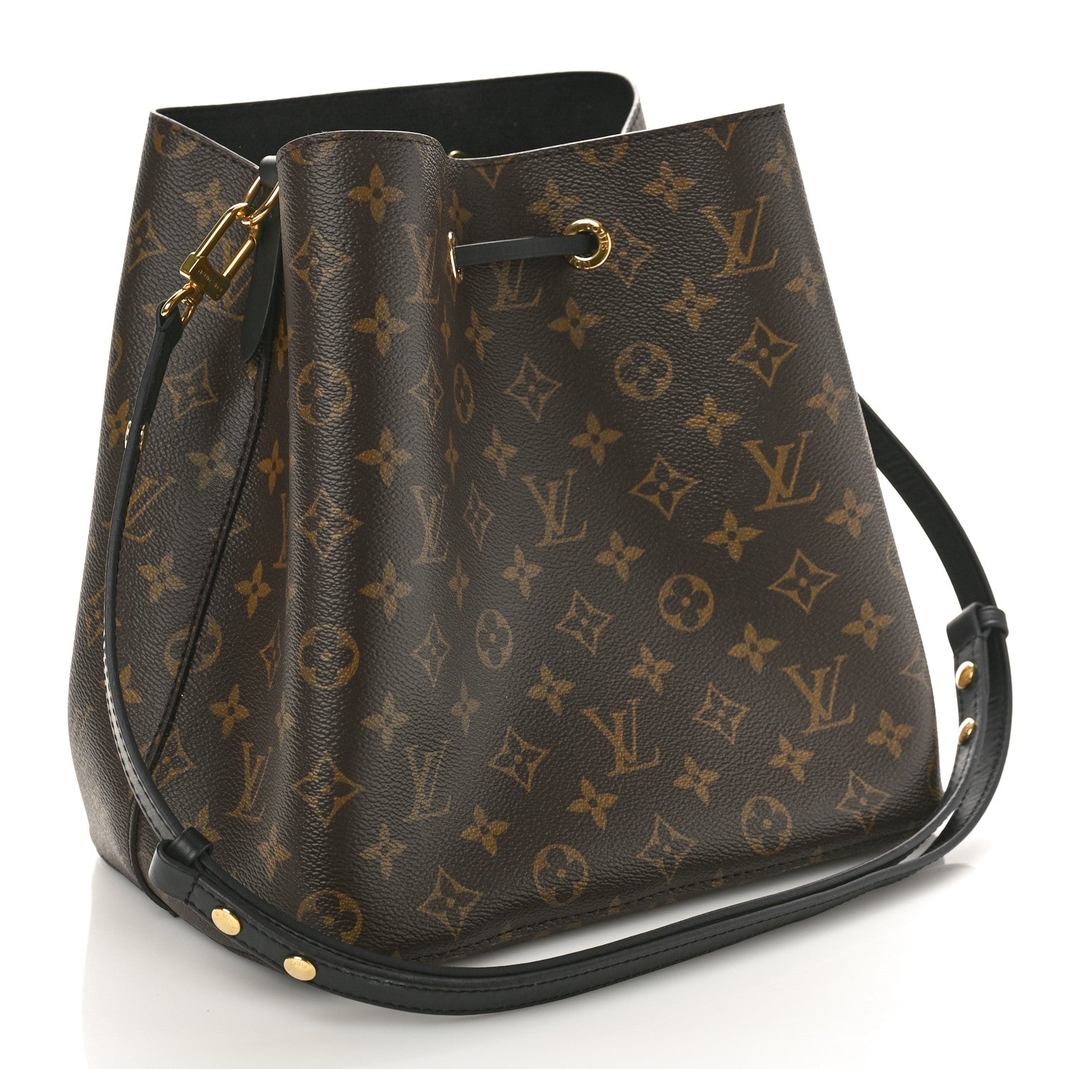 Louis Vuitton Monogram Neonoe MM Black 2 of 8