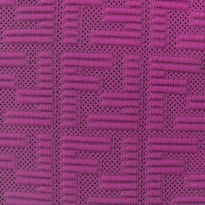 Fendi Technical Fabric Vitello Ceylon Plexiglass FF Mini  Sunshine Shopper Tote Pink Bouganville 6 of 8