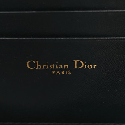 Christian Dior Oblique 30 Montaigne Top Handle Box Bag Blue 6 of 9