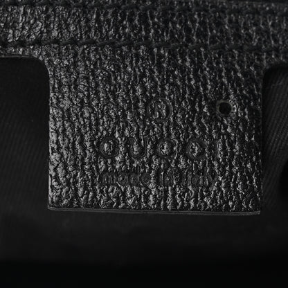 Gucci Monogram Piston Lock Jackie O Hobo Black 6 of 11