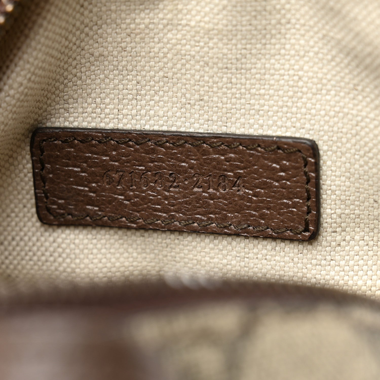 Gucci GG Supreme Monogram Web Mini Ophidia Double Zip Messenger Bag Beige New Acero 8 of 13