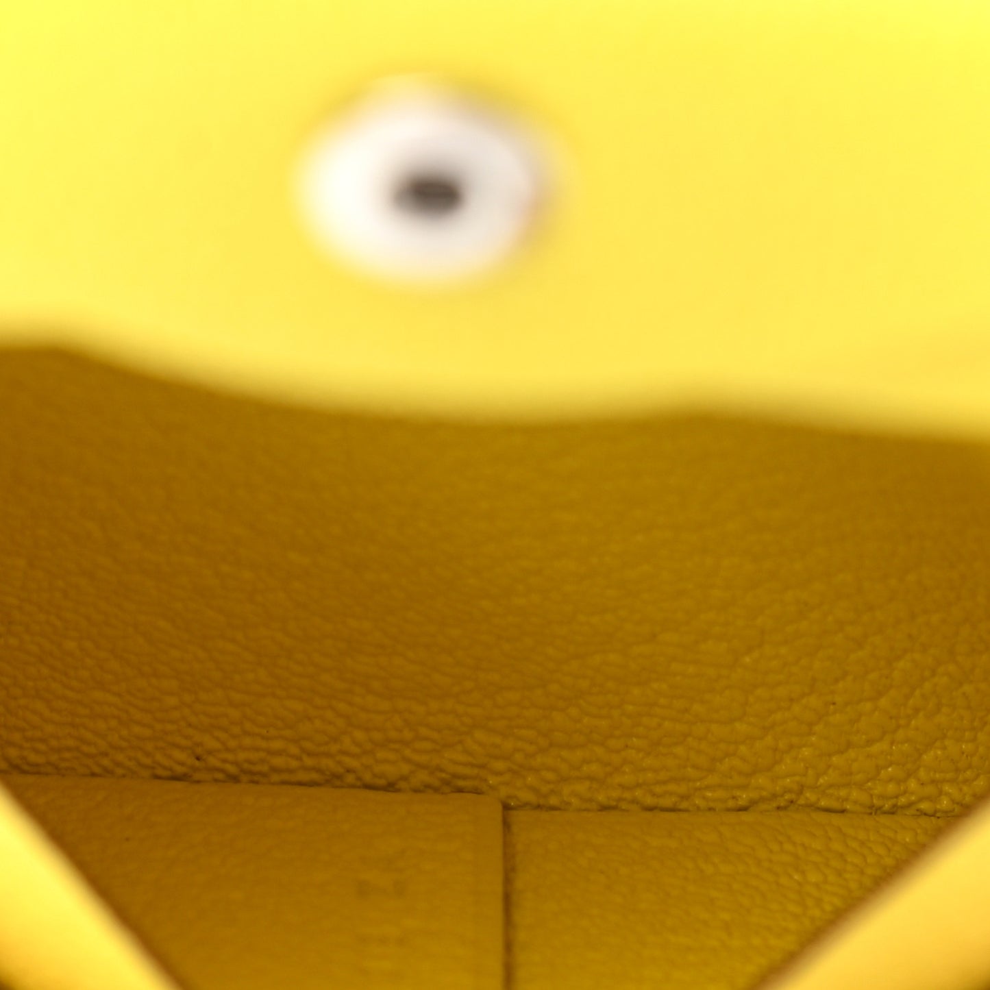 Chevre Mysore Bastia Coin Purse Jaune Citron