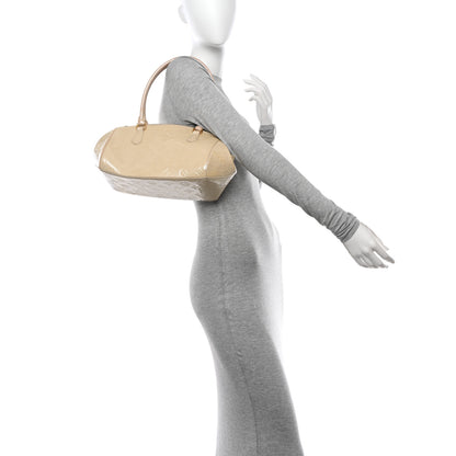 Louis Vuitton Vernis Sherwood PM Blanc Corail 2 of 13