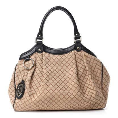 Gucci Diamante Medium Sukey Tote Black 1 of 15
