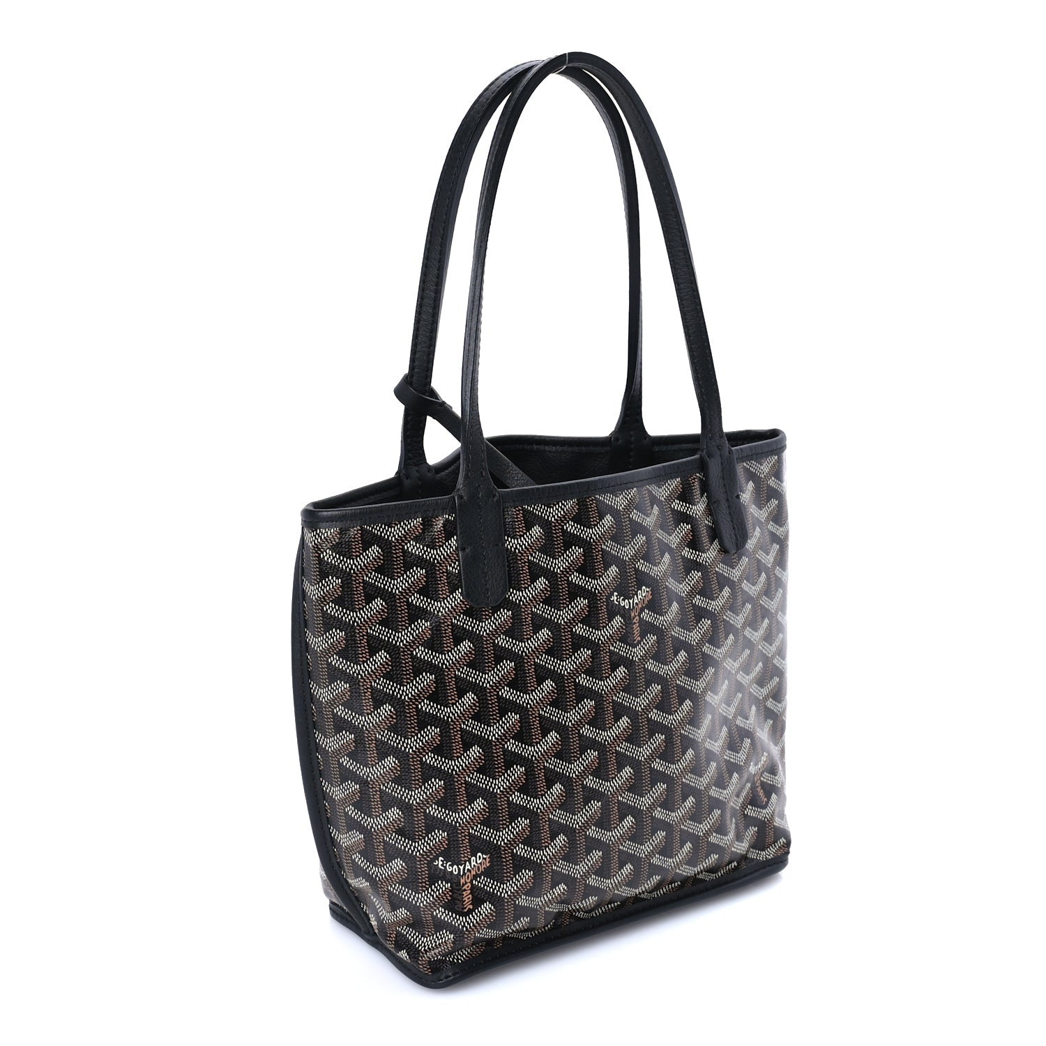 Goyard ine Reversible Mini Anjou Black 3 of 7