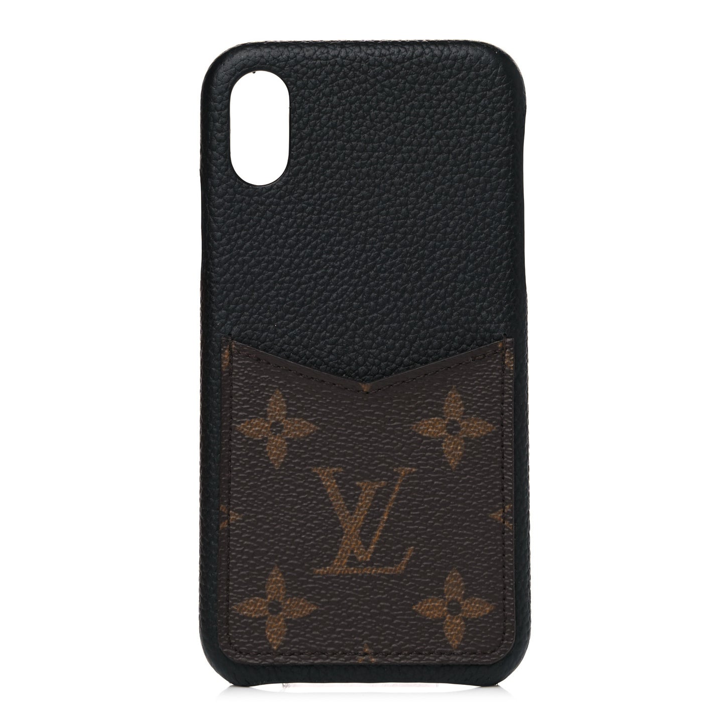 Monogram iPhone X/XS Bumper Black
