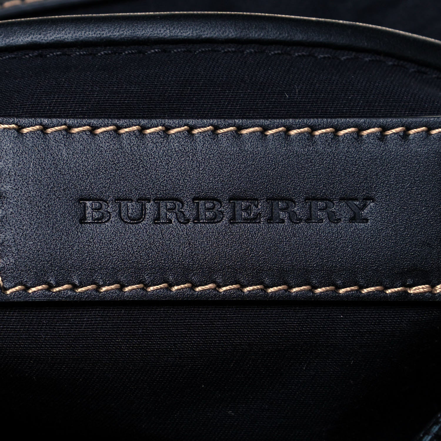 Burberry Nylon Vintage Check Medium Rucksack Backpack Antique Yellow 6 of 11