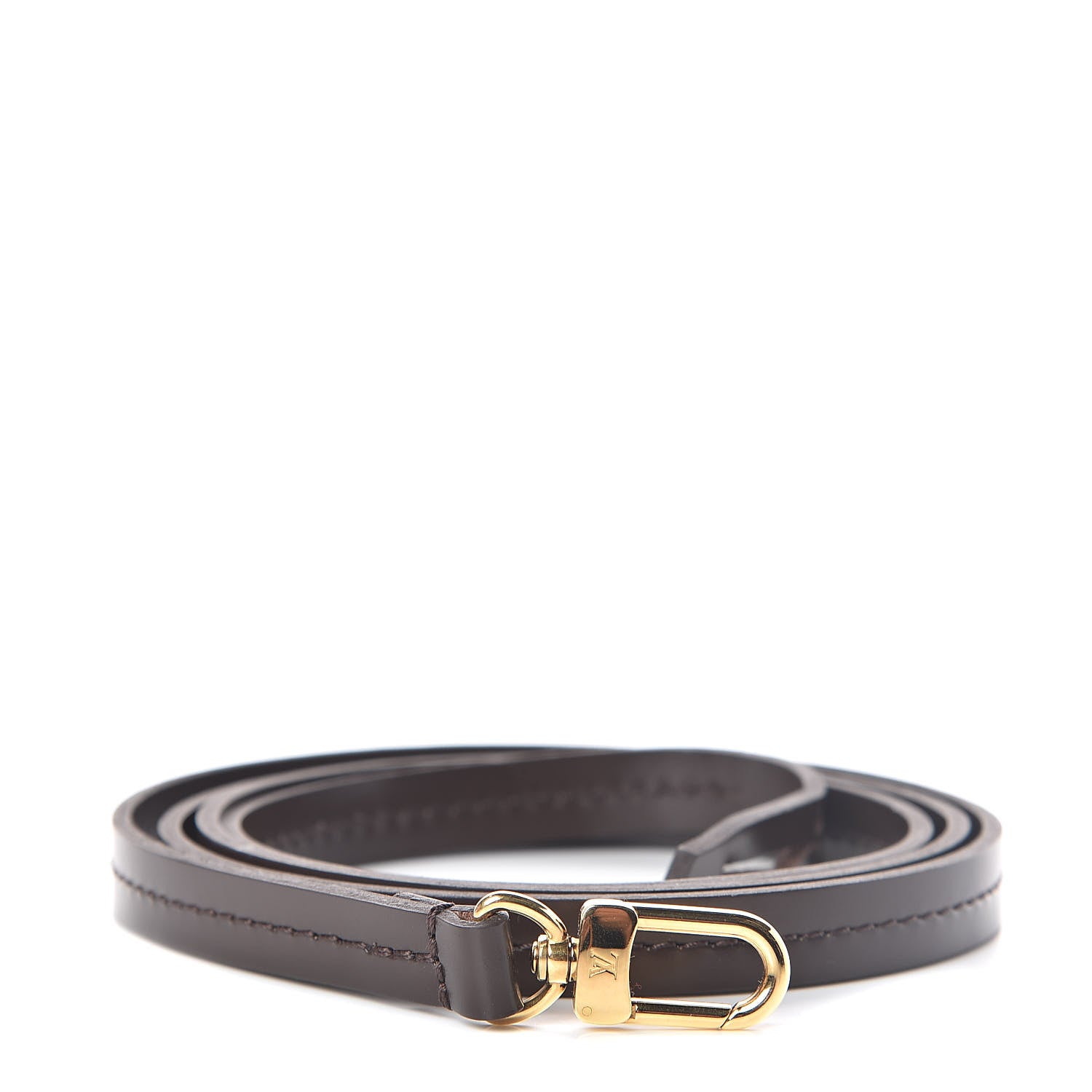Louis Vuitton Calfskin 12mm Favorite Long Strap Brown 1 of 2