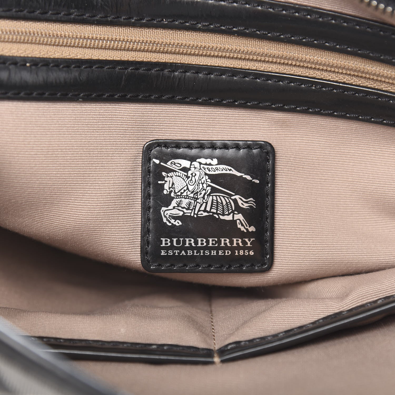 Burberry Supernova Check Tote Black 6 of 15