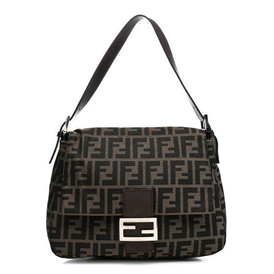 Fendi Zucca Mama Baguette  Tobacco 1 of 9