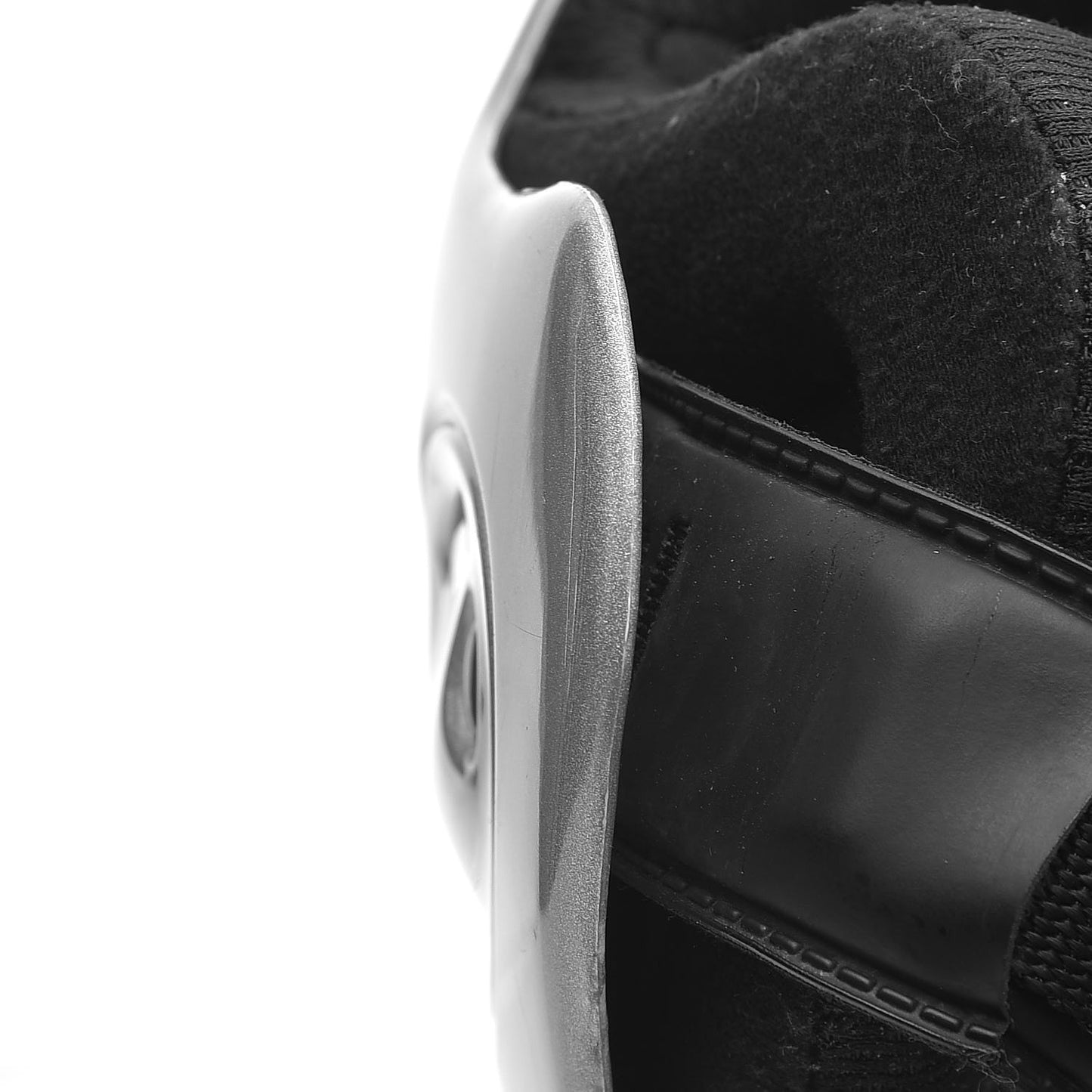 Metallic Ski Helmet Grey