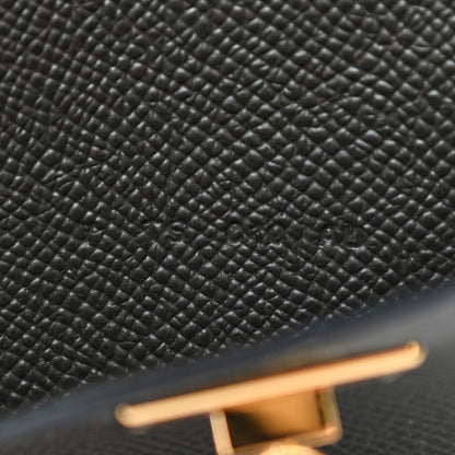 Hermes Epsom Kelly Pocket Compact Wallet Vert De Gris 7 of 7