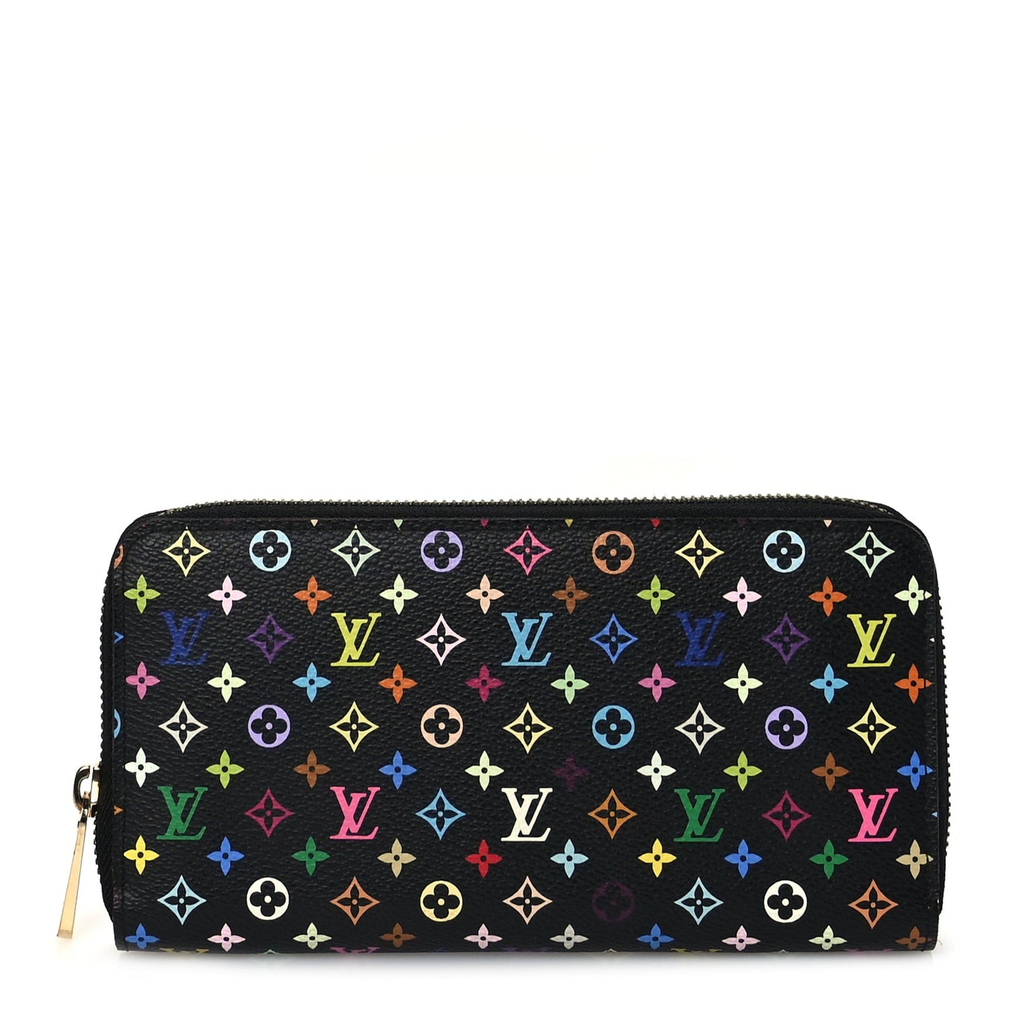 Monogram Multicolour Zippy Wallet Black
