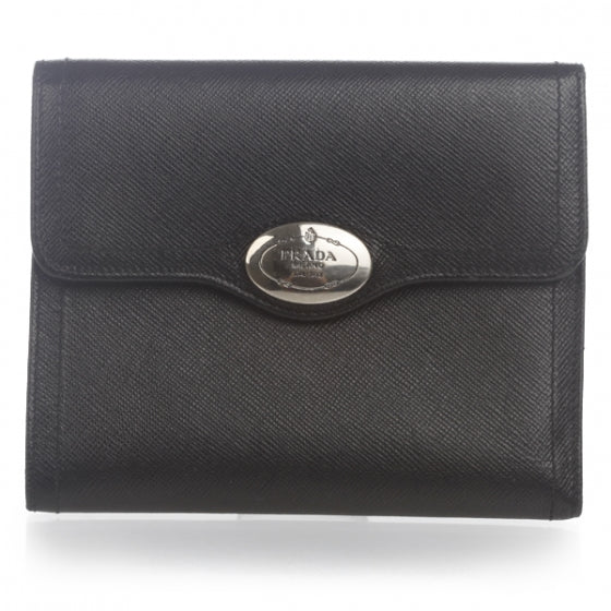 Saffiano Portafoglio Wallet Nero