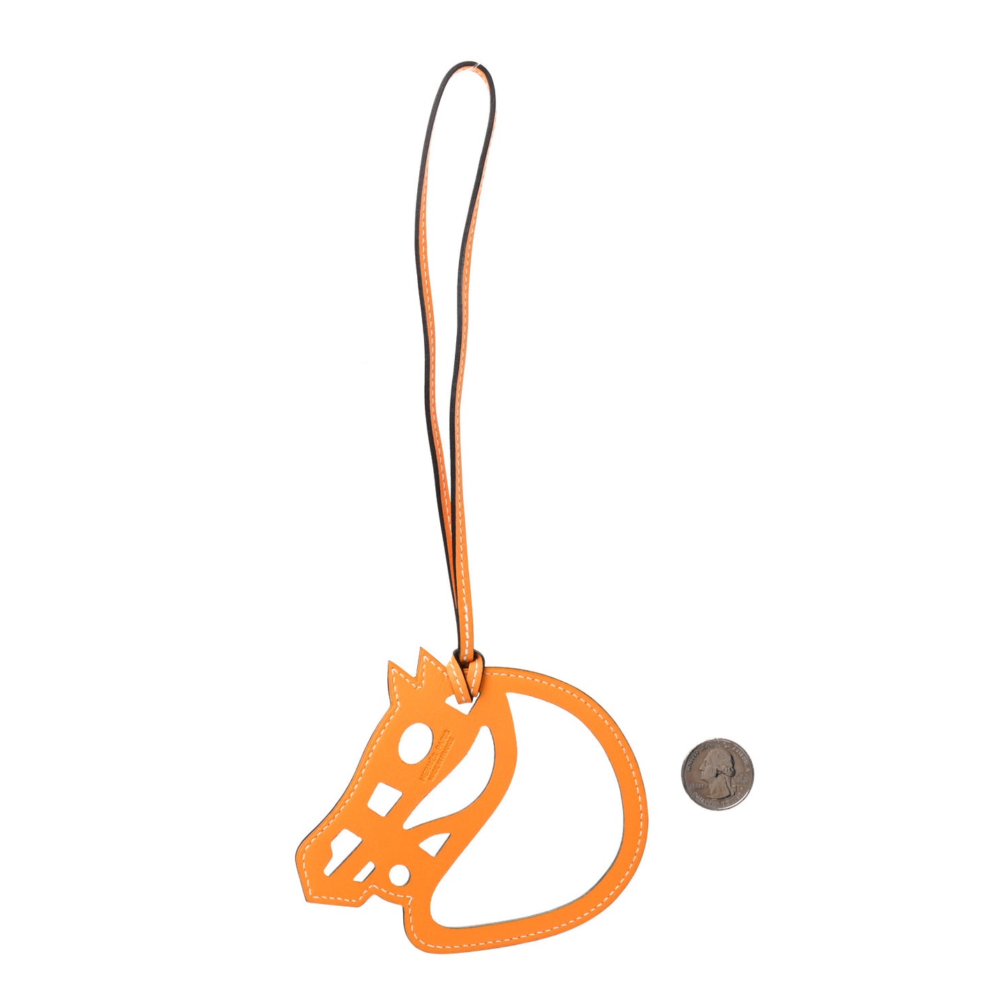 Swift Paddock Cheval Horse Bag Charm Jaune D'or