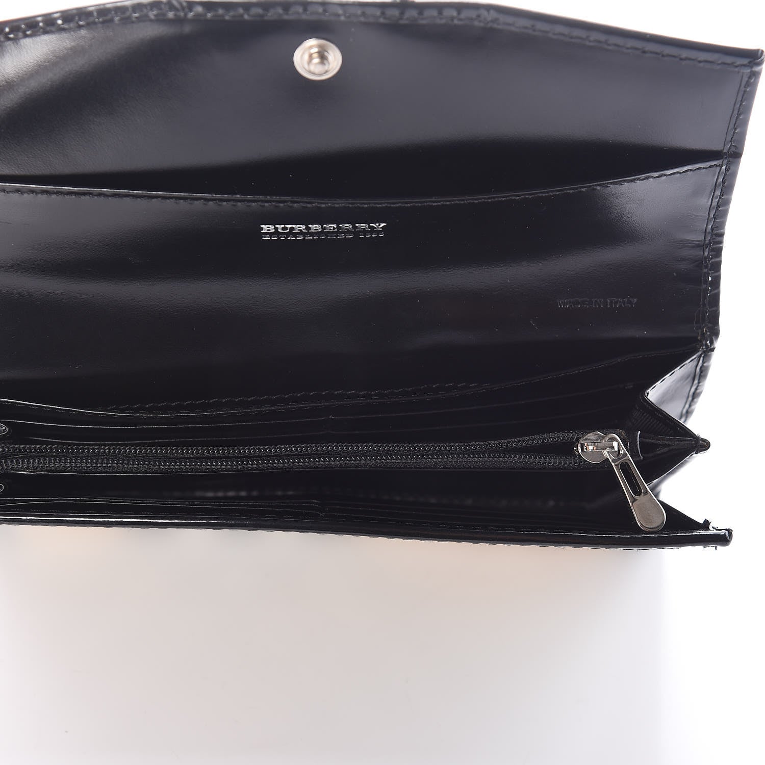 Burberry Nova Check Continental Wallet Black 8 of 8