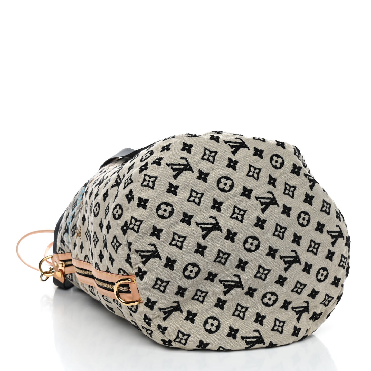 Fabric Jacquard Monogram Cheche Gypsy GM Blue