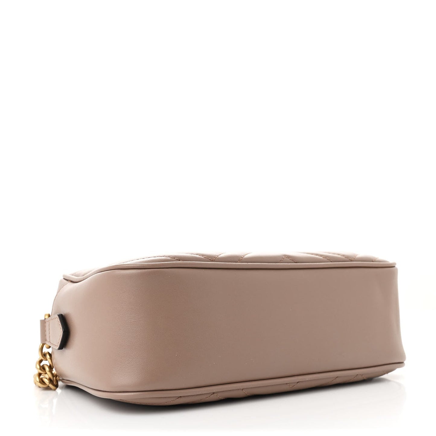 Calfskin Matelasse Small GG Marmont Chain Shoulder Bag Porcelain Rose