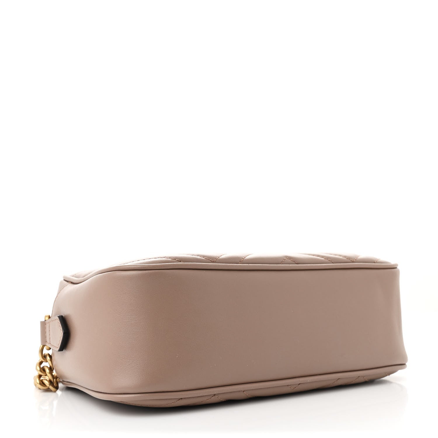 Gucci Calfskin Matelasse Small GG Marmont Chain Shoulder Bag Porcelain Rose 4 of 7