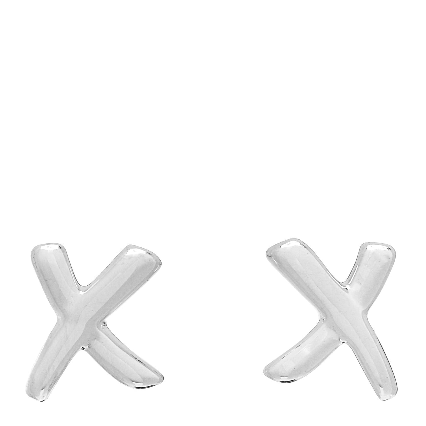 Sterling Silver Small Paloma Picasso Graffiti X Stud Earrings