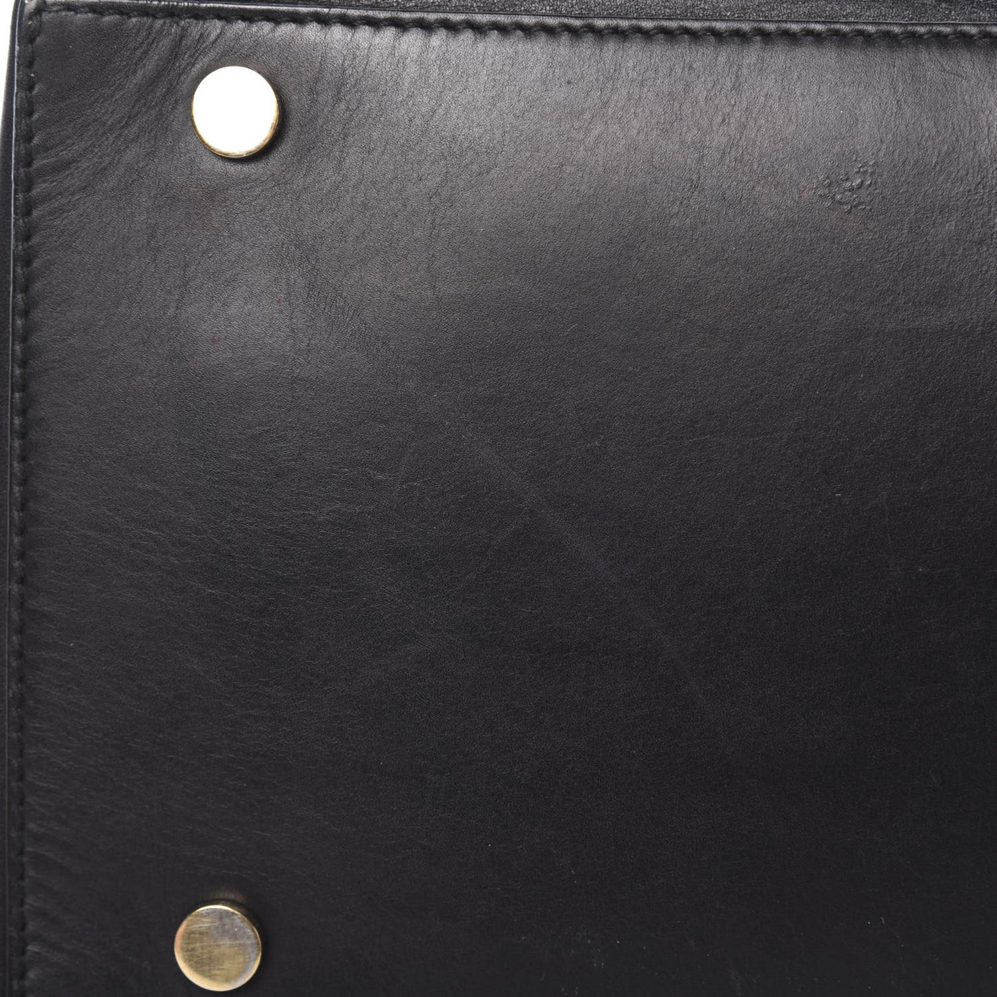 Calfskin Padlock Work S Bag Black