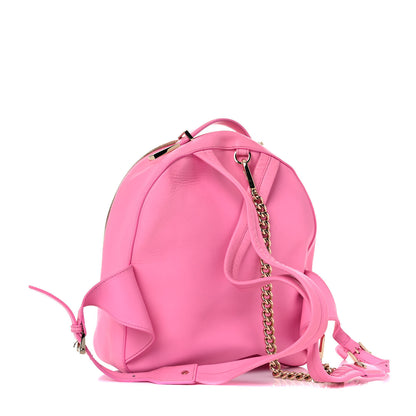 Versace Calfskin Palazzo Medusa Backpack Pink 2 of 15