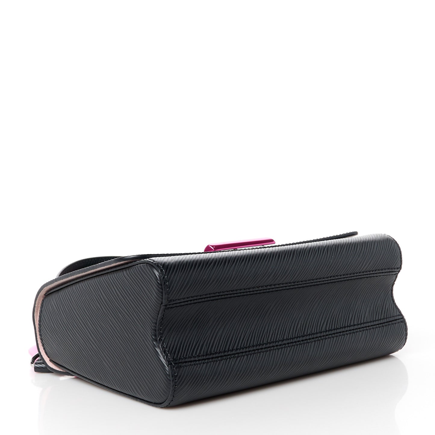 Epi Twist Shoulder Bag MM Black Rose