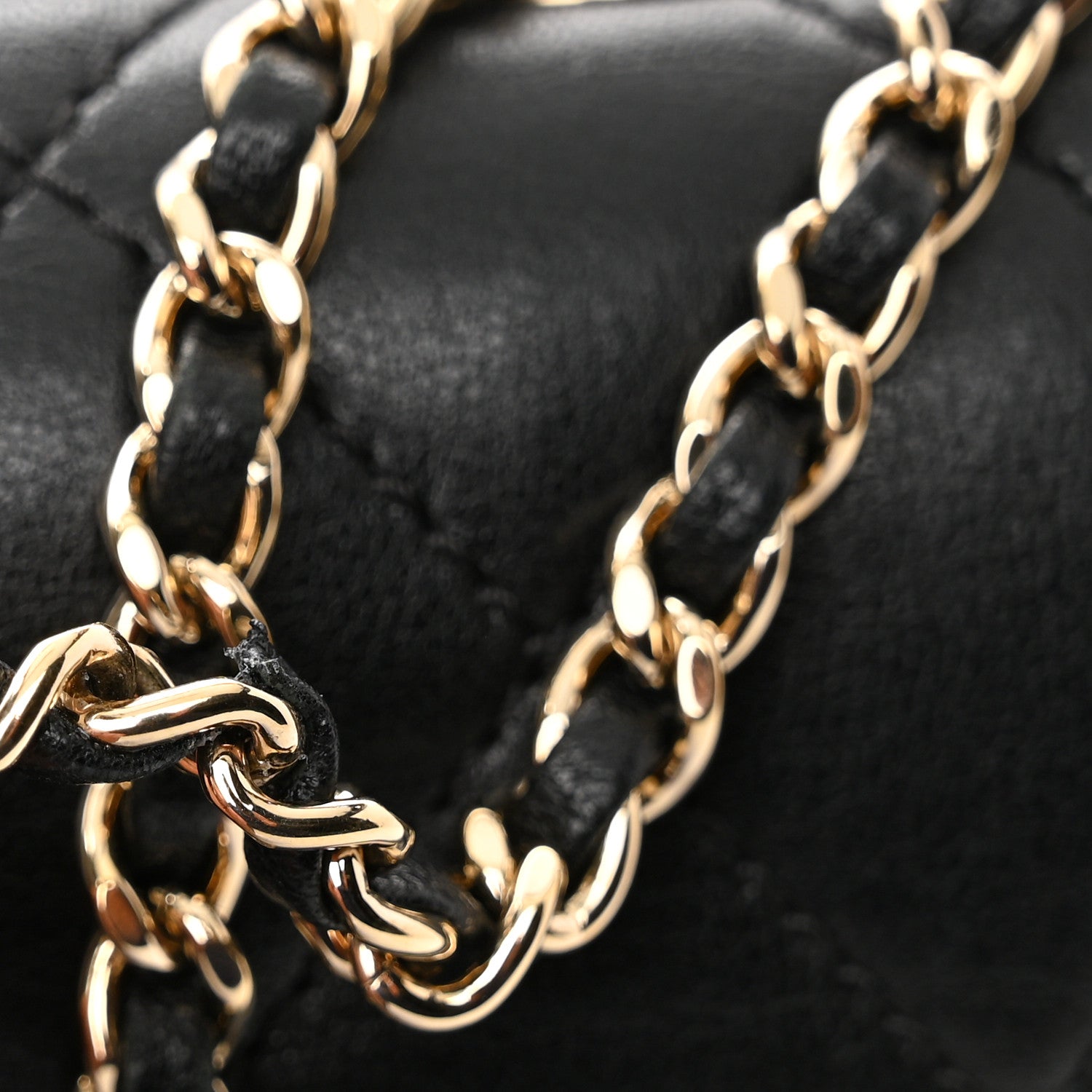 Chanel Sheepskin Quilted Beauty Lock Flap Black 12 of 12