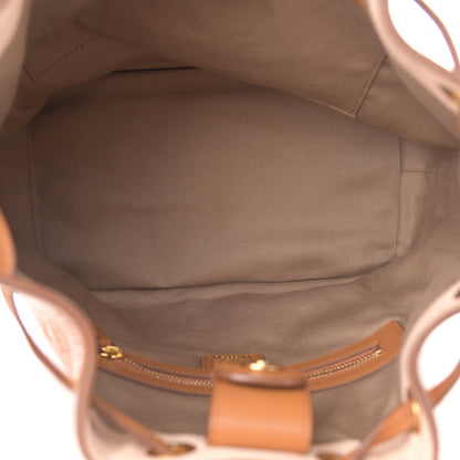 MCM Calfskin Ottomar Monogram Essential Bucket Cognac 5 of 13