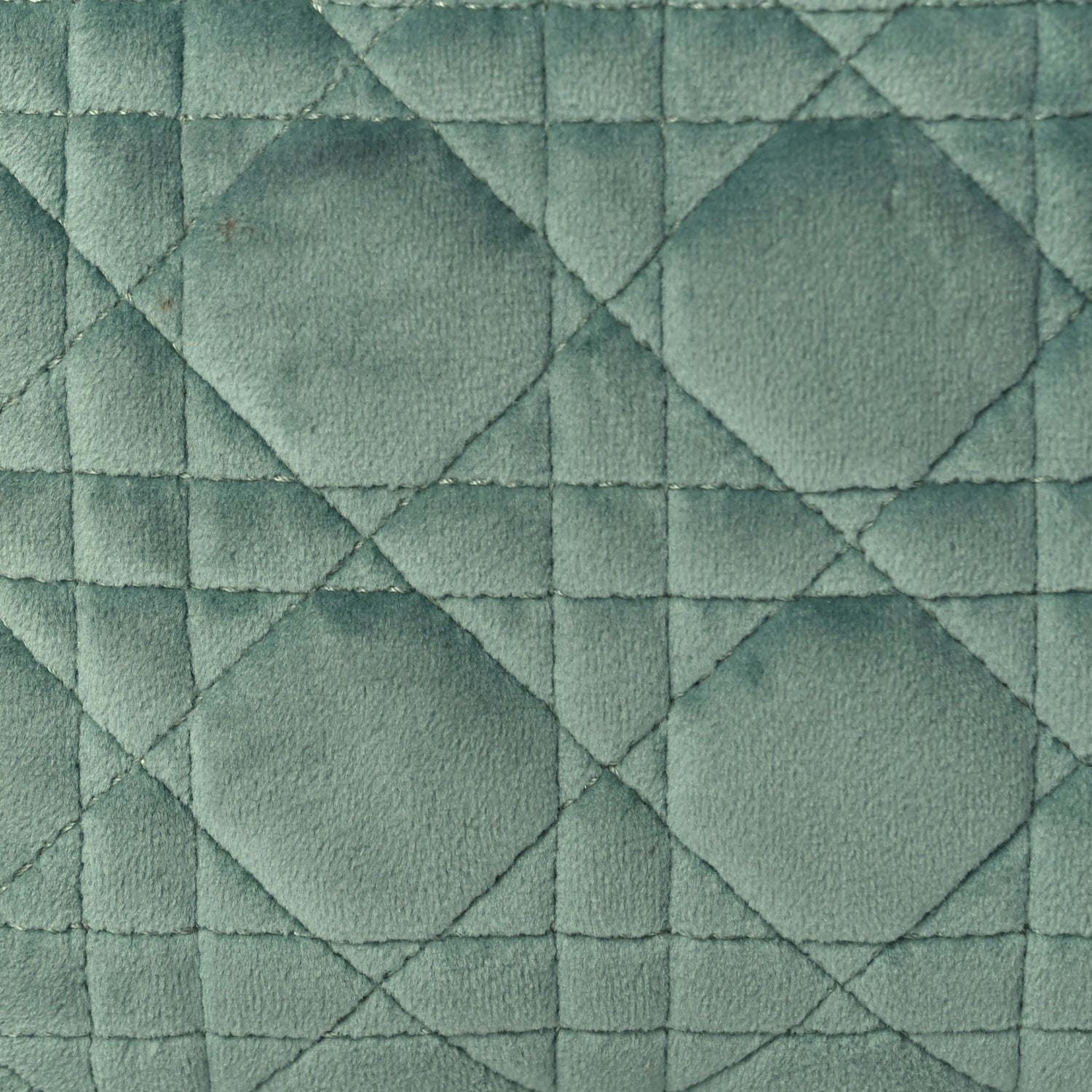 Christian Dior Velvet Mini Lady Dior Green 6 of 8