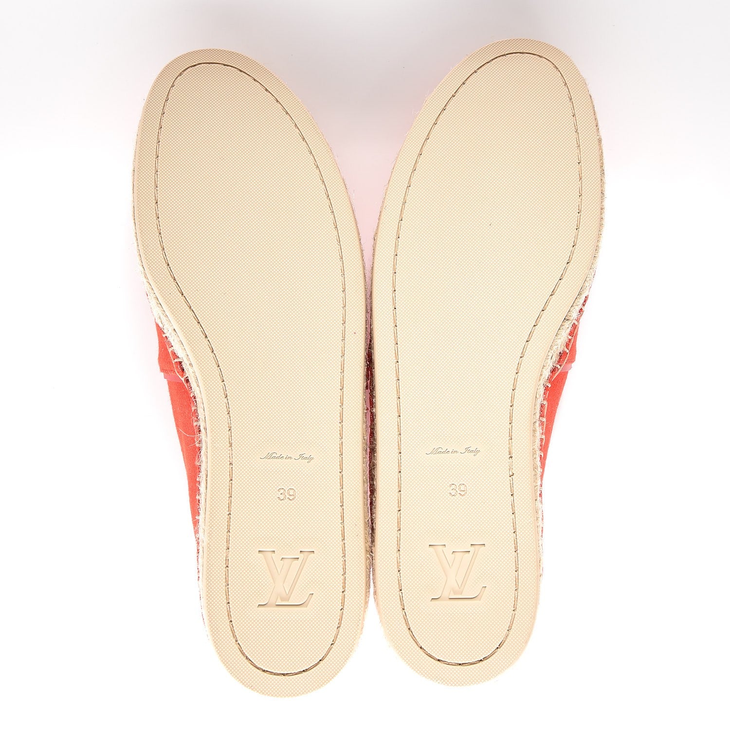 Louis Vuitton Canvas Waterfall Espadrille 39 Rouge 5 of 8