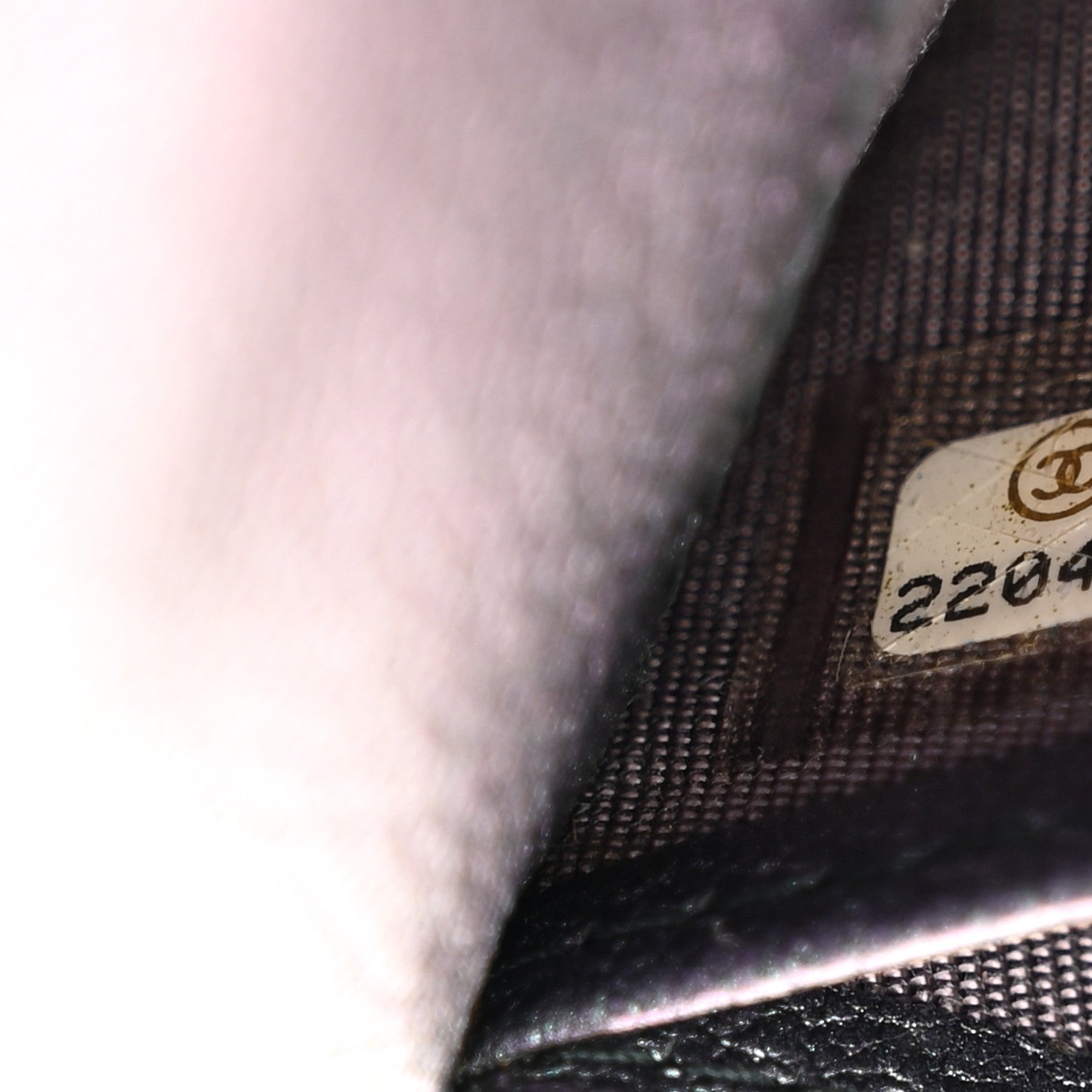 Chanel Iridescent Goatskin Quilted Large Flap Wallet Purple 8 of 9