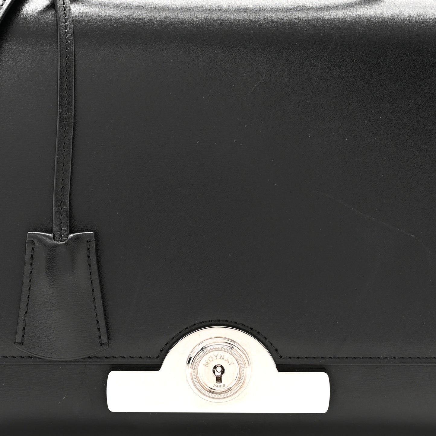 Box Calfskin Rejane PM Black
