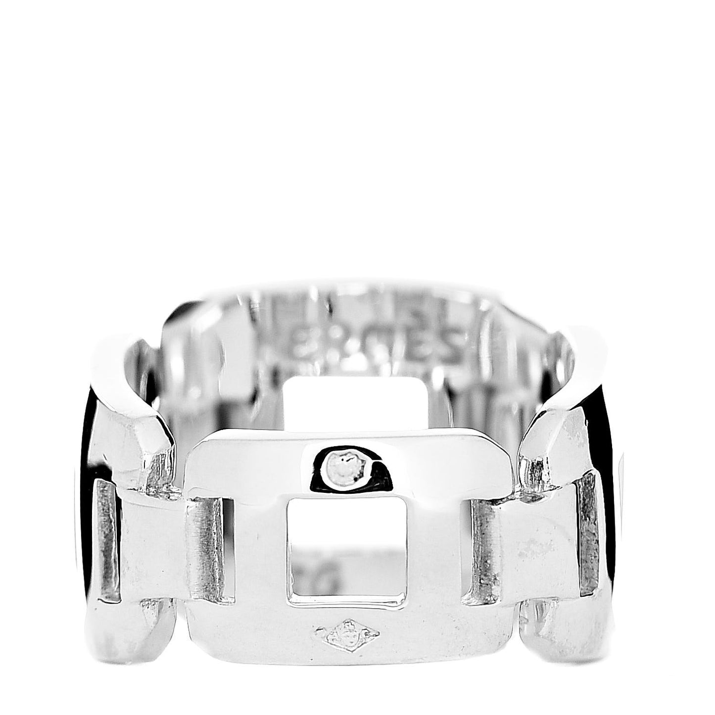 Sterling Silver Bague Hera Ring 51 5.75