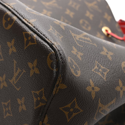 Louis Vuitton Monogram Neonoe MM Coquelicot 9 of 13