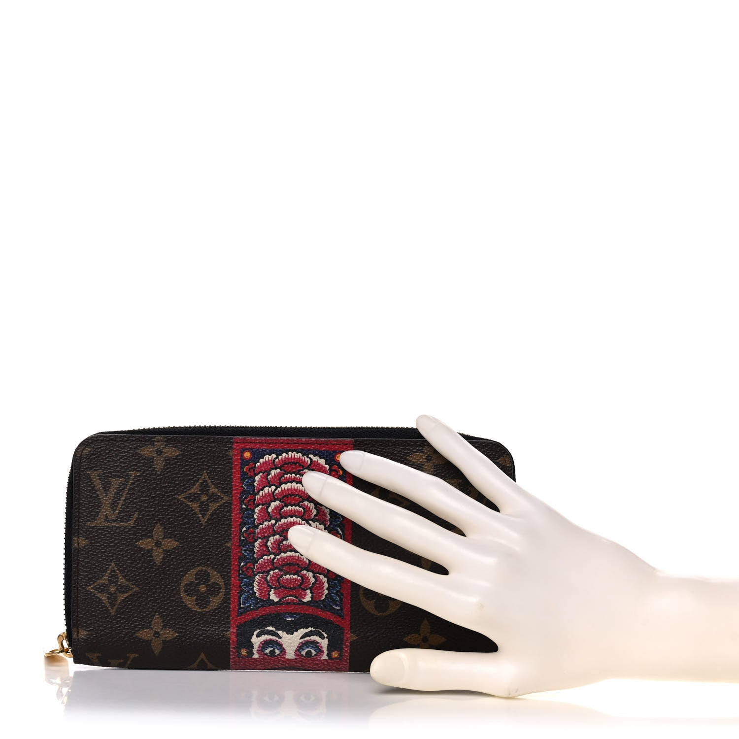 Louis Vuitton Monogram Kabuki Zippy Wallet 2 of 12