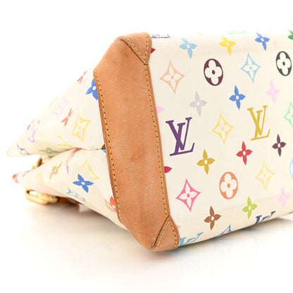 Louis Vuitton Monogram Multicolor Audra White 8 of 16