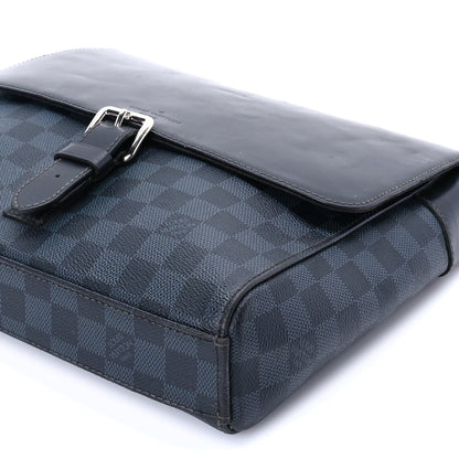Louis Vuitton Damier Cobalt Newport Messenger PM Blue 8 of 8
