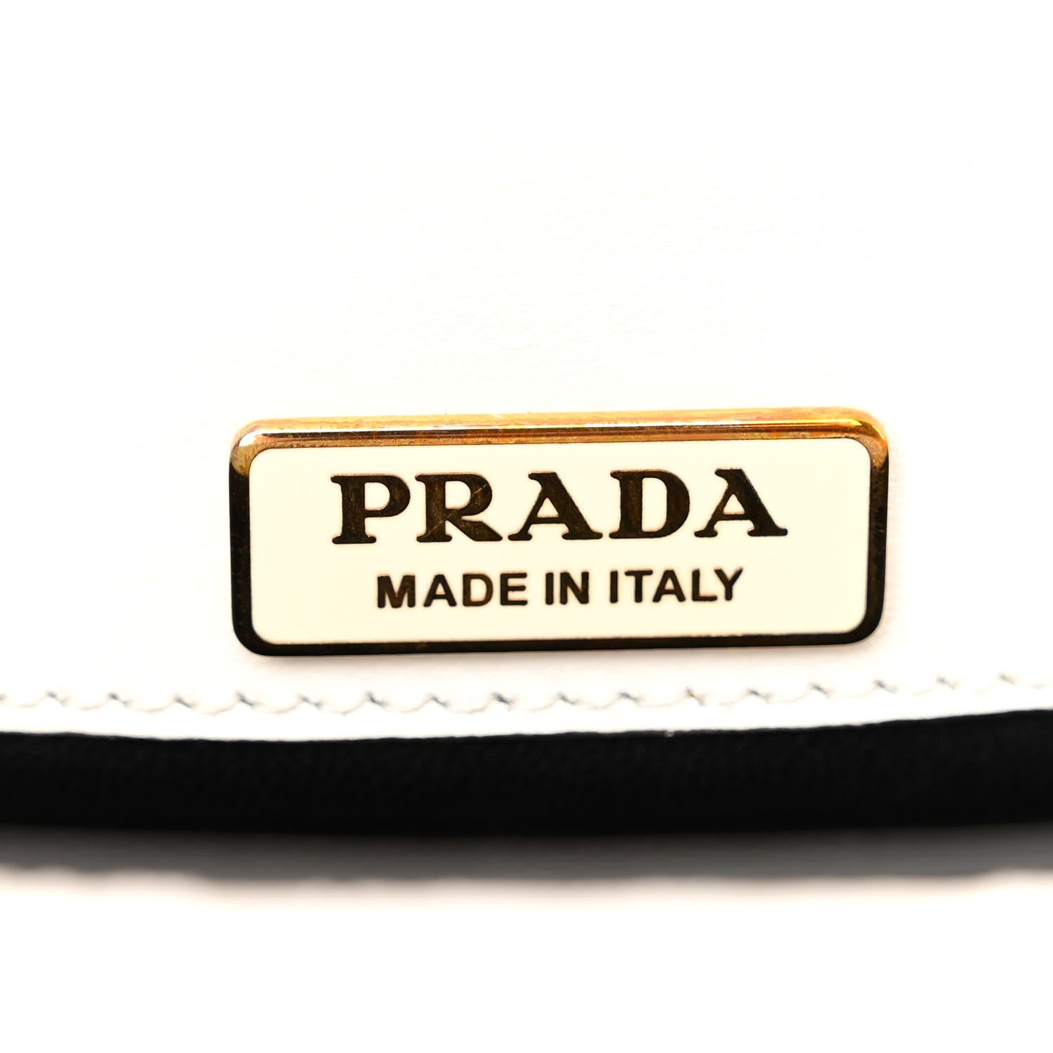 Prada City Calf Pionniere Saddle Bag White 5 of 9