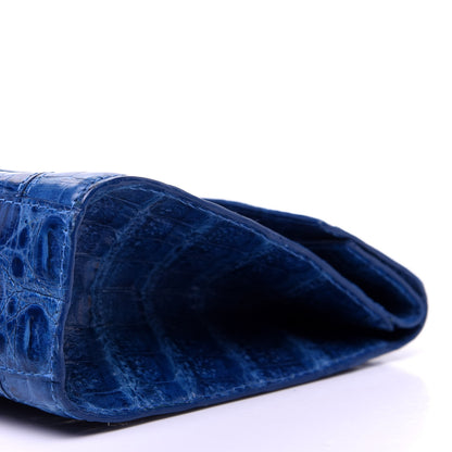 Nancy Gonzalez Crocodile Clutch Blue 7 of 10