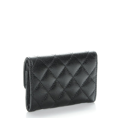Chanel Caviar Quilted Coin Purse Black 3 of 8