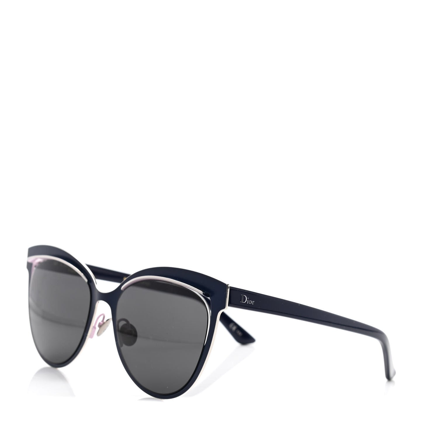 Acetate WildlyDior Sunglasses Navy Blue Pink