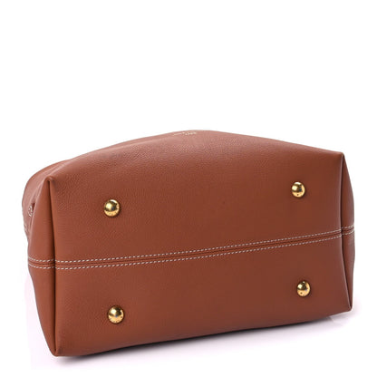 Louis Vuitton Grained Calfskin Low Key Hobo MM Cognac 4 of 9